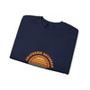California Beach Sunset Crewneck, 70s Sunset Shirt | Retro Surf Graphic by Tristan’s Treehouse
