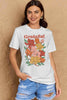 Simply Love Full Size GRATEFUL Flower Graphic Cotton T-Shirt by Simply Love