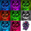 Cold Light Halloween Mask Led Luminous by My Store