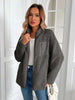 Winter Warm Zip Up Long Sleeve Jacket Fuzzy Cozy & Stylish Jacket Cold-Weather Essential Outdoor Jacket by Stevvex