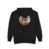 Love Vibes Zip Hoodie —Tristan’s Treehouse Rustic Lakeside Circle Illustration by Tristan’s Treehouse
