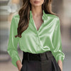 Women’s Spring-Autumn Lapel Button Shirt by FitiqueFit
