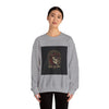 Ride or Die Skull Crewneck Sweatshirt | western skull art, gothic Americana by Tristan’s Treehouse