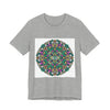 Psychedelic Botanical Mandala Tee | Festival Graphic T-Shirt by Tristan’s Treehouse