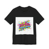 Stay Chill Crash Hard Tee | meltdown shirt, neon skate graffiti by Tristan’s Treehouse