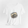 Glitch Cassette 'Perfectly Imperfect' Tee | glitch art shirt, retro tech nostalgic by Tristan’s Treehouse