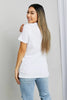 Simply Love Finger Heart Emoji Graphic Cotton T-Shirt by Simply Love