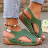 Women’s Summer Wedges – Elastic-Band Fish-Mouth Casual Sandals by FitiqueFit