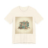 Retro Travel Postcard Tee | passport stamp, wanderlust design by Tristan’s Treehouse