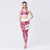 💪 Seamless 2-Piece Yoga Set – High-Waist Leggings & Crop Top by FitiqueFit