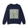 Breathe mountain leaf design Sweatshirt | nature vibes, calming minimal by Tristan’s Treehouse