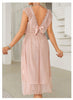 Sexy Polka Dot Nightdress Princess Cami Dress Summer Women Mesh Private Pajamas Backless Outerwear