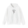 Loud Self-Care Metal Font Hoodie | gothic wellness quote, edgy self-care merch by Tristan’s Treehouse
