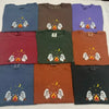 Ghosts Camping Short Sleeve T-Shirt - Comfort Colors Spooky Season Tee by Dog Mom Hat
