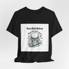 Heavy Metal Wellness Skull Tee | metal font shirt, gothic wellness quote by Tristan’s Treehouse