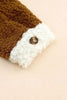 Women Cute Sherpa Jacket with Button Closure and Collared Neck in Elegant Retro Style by Stevvex