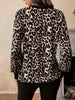 Leopard Print V-Neck Long Sleeve T-Shirt by Simply Love