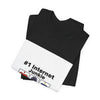 #1 Internet Junkie Tee | list lover shirt, top ten graphic merch by Tristan’s Treehouse