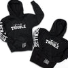 In And Out Of Trouble | Best Friend Hoodies (Set Of 2) by Luckless Outfitters