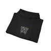 LOUD Self-Care, Metal Font Hoodie | gothic wellness quote, edgy self-care merch by Tristan’s Treehouse