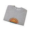 California Beach Sunset Crewneck, 70s Sunset Shirt | Retro Surf Graphic by Tristan’s Treehouse