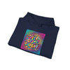 SWEET SWEET REPEAT Hoodie | slogan & glitch graphic, meme phrase by Tristan’s Treehouse