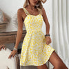 Women's Floral Print Cami Dress by FitiqueFit