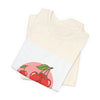 Retro Cherry Graphic Tee | kawaii fruit design, vintage cherry shirt by Tristan’s Treehouse