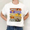 Scooby-Doo Catchphrases Hoodie – Mystery Machine Meddling Kids TeeScooby-Doo Catchphrases Hoodie – Mystery Machine Meddling Kids Tee by Dog Mom Hat