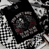 Dead to me tshirt by Madness & Mayhem LLC