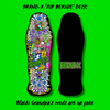RIP Bernie Limited Edition, HAND-PAINTED Deck 10"x30.25" (PRE-ORDER, MARCH 2027) by Brand-X Skateboards