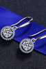 1 Carat Moissanite 925 Sterling Silver Drop Earrings by Wild and Free Boutique