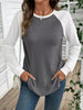 Waffle Knit Raglan Sleeve T-Shirt by Wild and Free Boutique