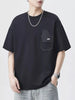 Men's Plus Size Casual Pocket Design Short Sleeve T-Shirt by Simply Love
