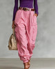Women’s High-Waist Loose Fit Wide-Leg Casual Trousers by FitiqueFit