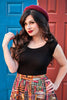 Don't Judge a Book by its Cover A-Line Skirt by Retrolicious