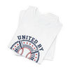 United by Baseball Tee | Patriotic Baseball Shirt, Vintage Red White Blue by Tristan’s Treehouse