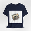 Glitch Cassette 'Perfectly Imperfect' Tee | glitch art shirt, retro tech nostalgic by Tristan’s Treehouse