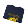 Taco Tariffs? Hard Shell No. Sweatshirt | Political Taco Pun, Protest Typography by Tristan’s Treehouse