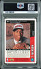 Graded 1996 Upper Deck UD Collector's Choice Allen Iverson #301 Rookie RC Basketball Card PSA 10 Auto Grade Gem Mint by Hall of Fame Sports Memorabilia
