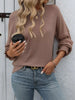 Ribbed Knit Ruffle Cuff T-Shirt by Simply Love