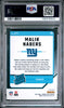 Graded 2024 Panini Donruss Optic Malik Nabers #271 Holo Rookie RC Football Card PSA 8 Near Mint by Hall of Fame Sports Memorabilia