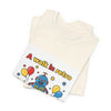 Retro Robot Toy Graphic Tee | Throwback Kid, Primary Colors by Tristan’s Treehouse