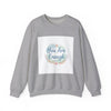 You Are Enough Crewneck Sweatshirt | mental health, self care sweatshirt by Tristan’s Treehouse