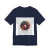 Abstract Floral Swirl Tee | Painterly Brushstroke Apparel, Artsy Graphic Design by Tristan’s Treehouse
