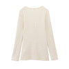 Spring Summer Women Clothing Bowknot Long Sleeved Top Bell Bottom Pants