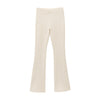 Spring Summer Women Clothing Bowknot Long Sleeved Top Bell Bottom Pants