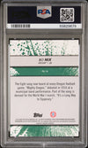 Graded 2022 Topps Bowman Best University Bo Nix #FS14 Fight Song Rookie RC Football Card PSA 10 Gem Mint
