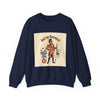 Join the Spectacle Circus Art Print Crewneck Sweatshirt | Vintage Carnival Design, Camp Circus Aesthetic by Tristan’s Treehouse