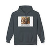 Cute Dog Meme Hoodie — "Hide and Seek; I’m Not Hiding, I’m Strategizing" by Tristan’s Treehouse